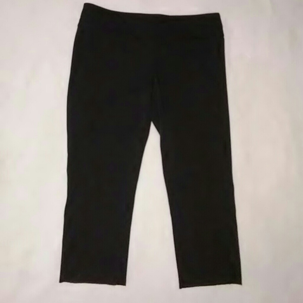 DIANE VON FURSTENBERG CROP PANTS-SIZE 10-LIKE NEW